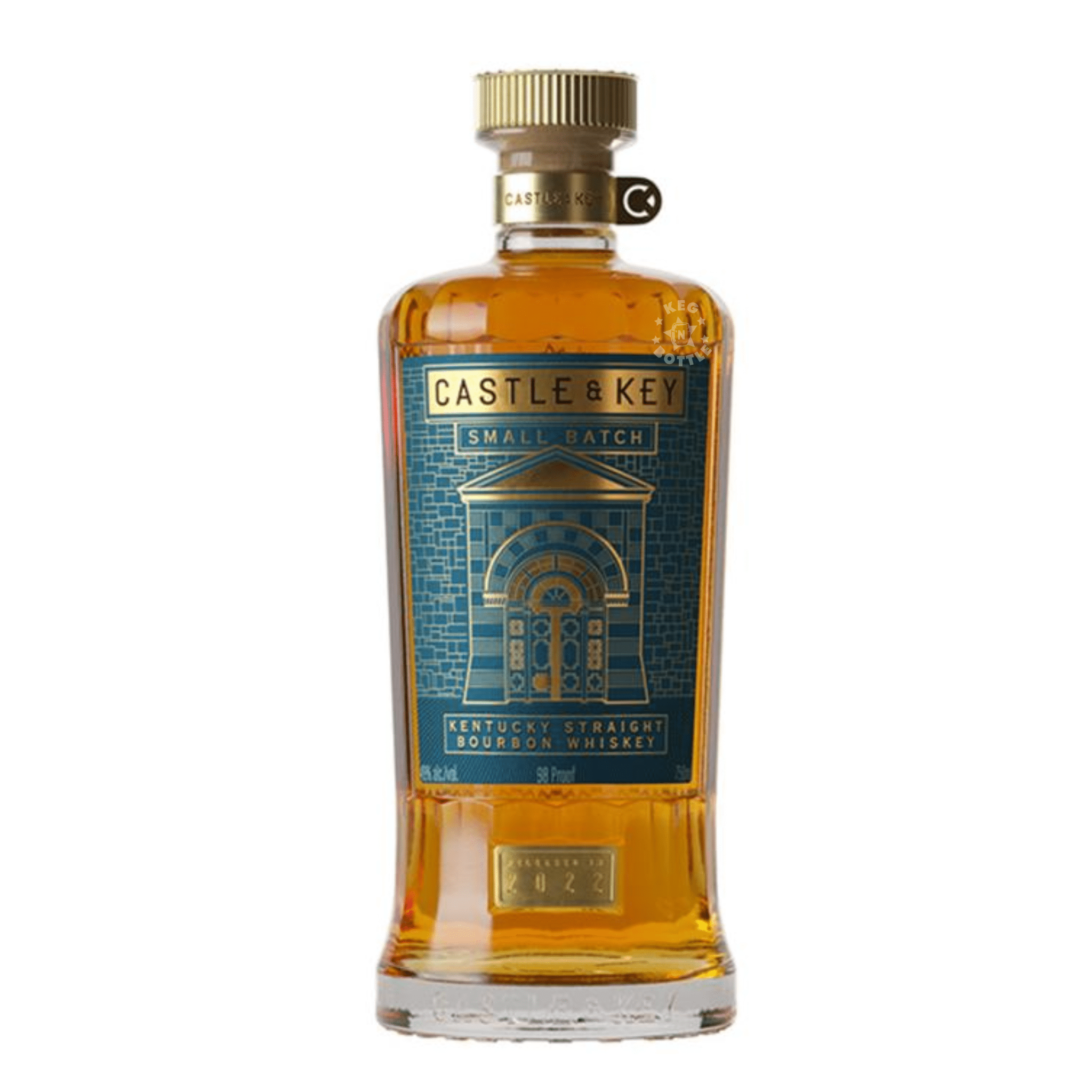 Castle and Key Bourbon bottle